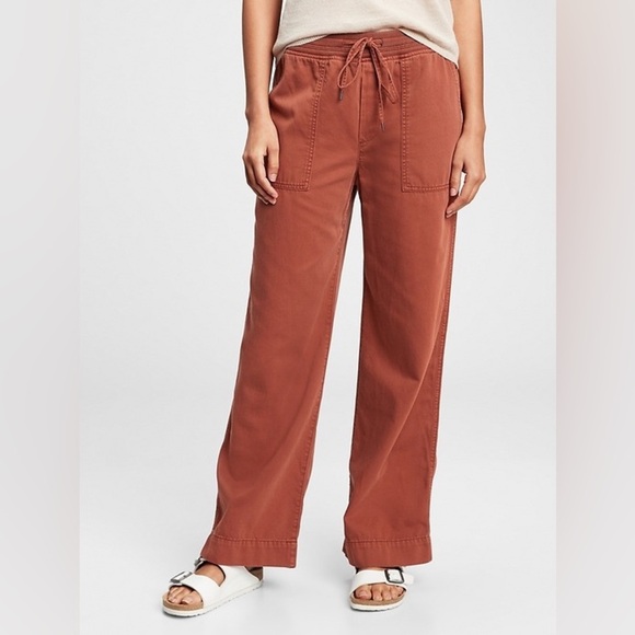 Gap wide leg pull on pants - Picture 1 of 4